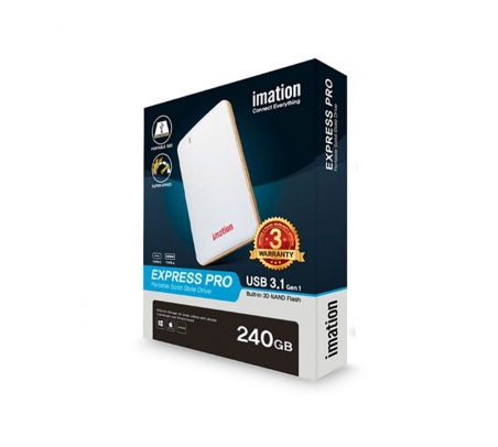 Disco Sólido Portátil Imation Express Pro SSD 240GB  - 1