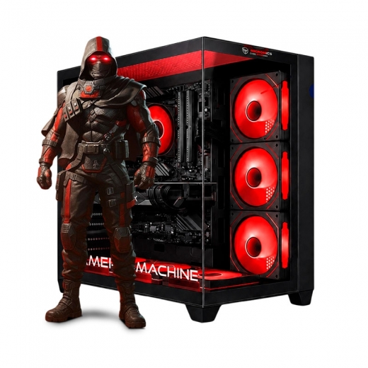 PC Gamer Haku Red Plus Ryzen 5 8600G