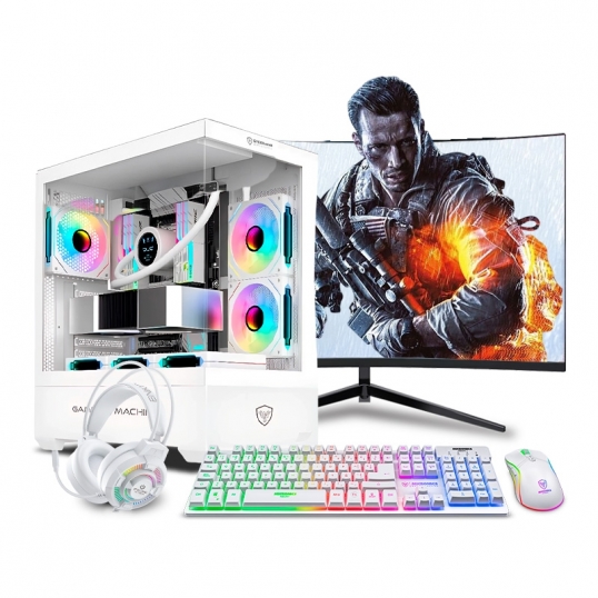 PC Gamer Falkor White Plus Ryzen 7 8700F - 1