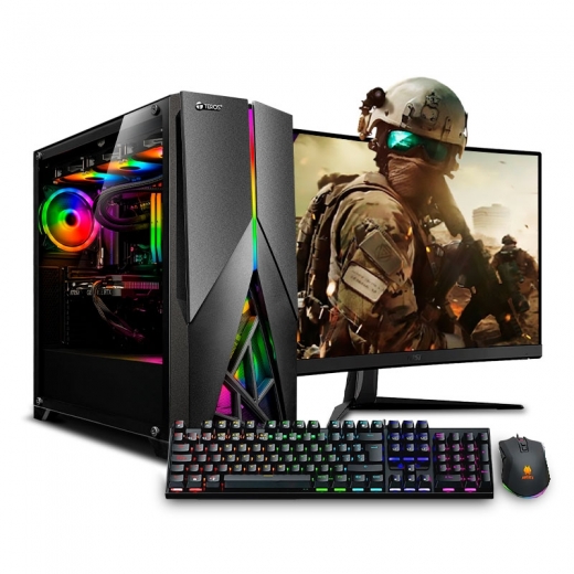 PC Gamer View 51 Plus Green Intel Core i9-12900KF - 1