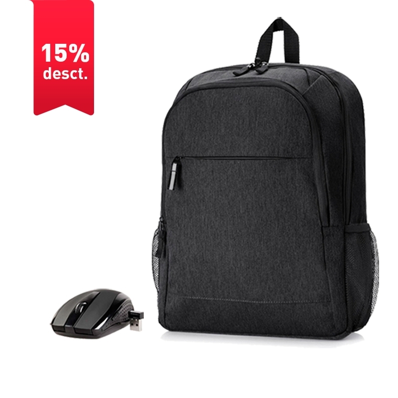 Mochila Backpack  15.6" + Mouse inalámbrico  - 1