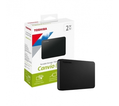 Disco Duro Externo Toshiba 2TB Canvio Basics  - 1