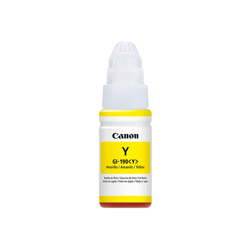 Tinta Canon GI-190 Yellow - ORIGINAL  - 1