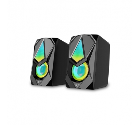 Parlante RGB Light Stereo Computer Speaker  - 1