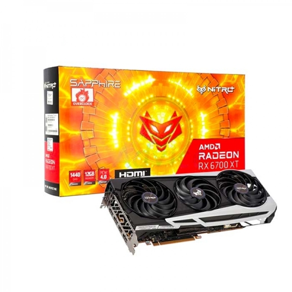 Tarjeta de video AMD RADEON RX6700XT  GAMING SAPPHIRE NITRO  - 1