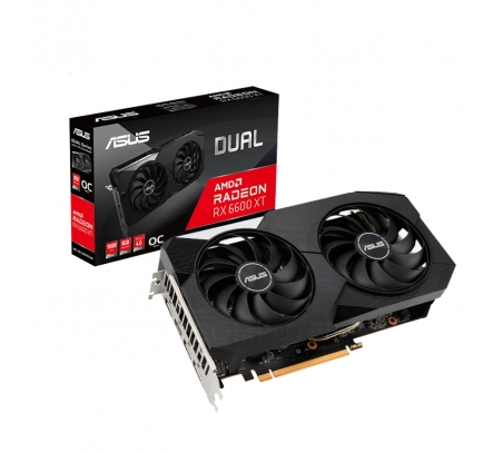 Tarjeta de video ASUS RADEON RX 6600 XT  DUAL OC  - 1