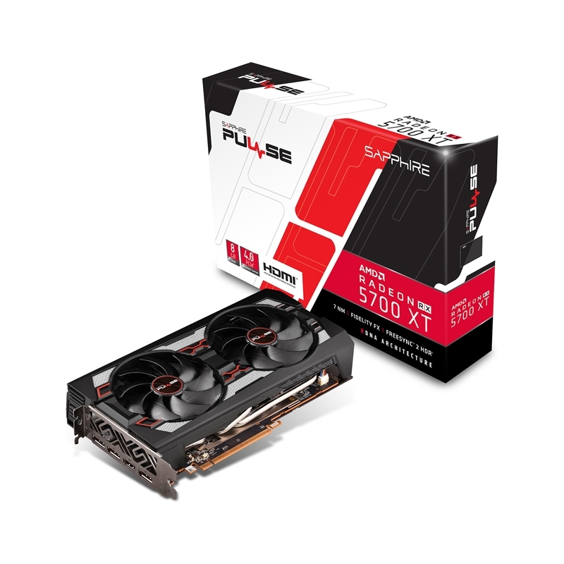 Tarjeta de video RX 5700 XT 8GB GDDR6 SAPPHIRE PULSE  - 1