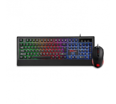 Kit Teclado + Mouse Gamer THERMALTAKE CHALLENGER  - 1