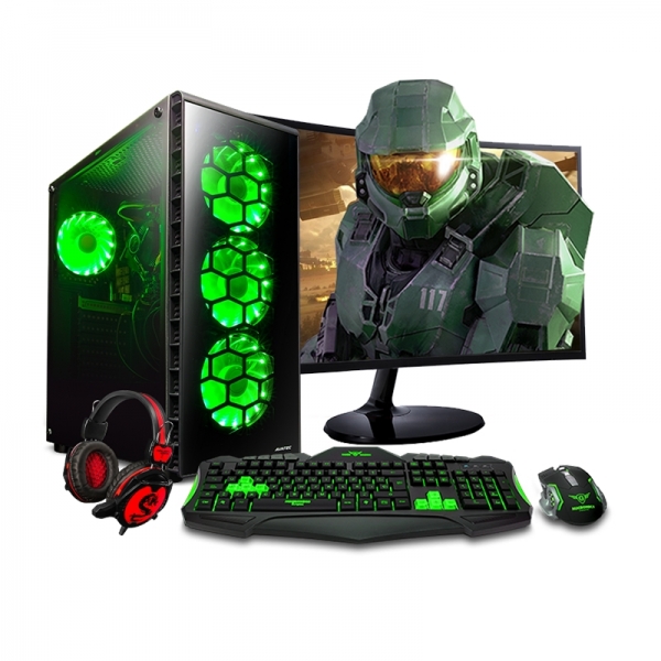 PC Gamer Ryu Green - Plus Core i7 4th Gen  - 1