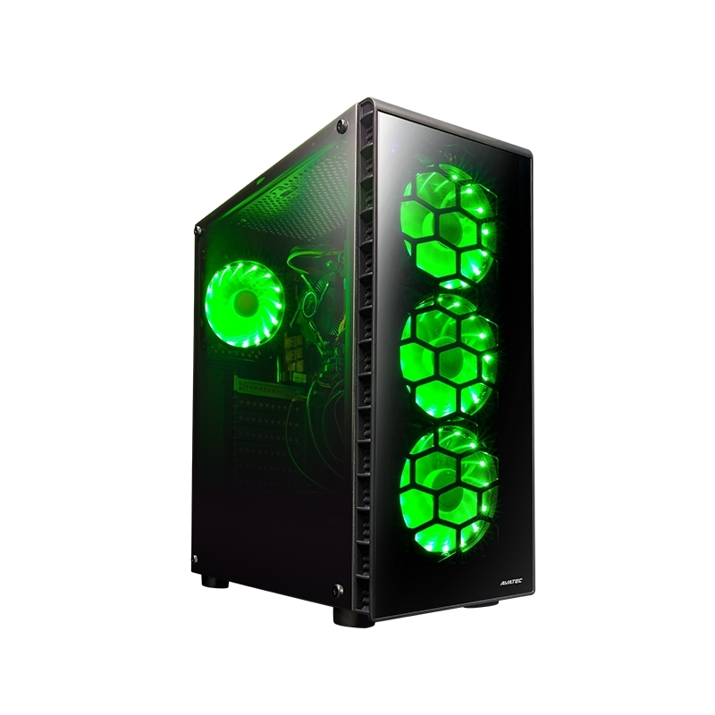 PC Gamer Draco Green Core i3 10105F - 1 PC Gamer Draco Green Core i3 10105F - 1
