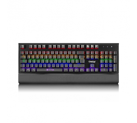 Teclado Mecánico Gamer Xtreme CBX Rainbow USB CYBERTEL  - 1