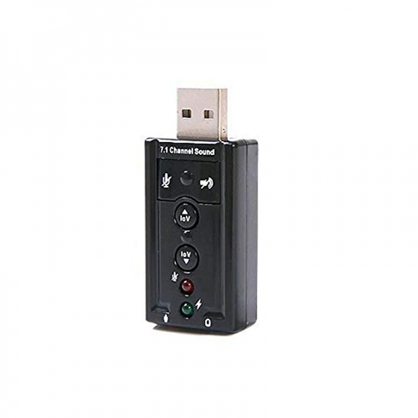 Adaptador de sonido CHANEL USB 7.1  - 1