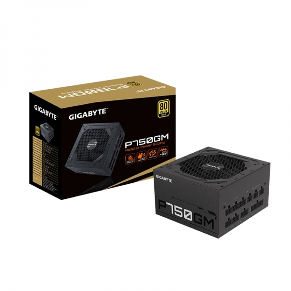 Fuente de poder Gigabyte 80 Plus Gold p750 750w - 1