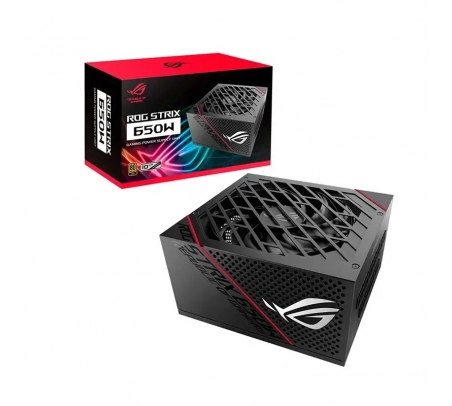 Fuente de poder 650w Asus Rog Strix 650g 80p gold  - 1