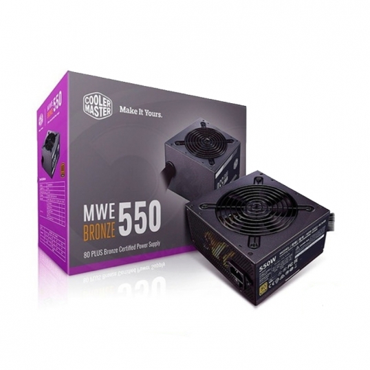 Fuente de poder Cooler Master MWE Bronze V2 550w - 1