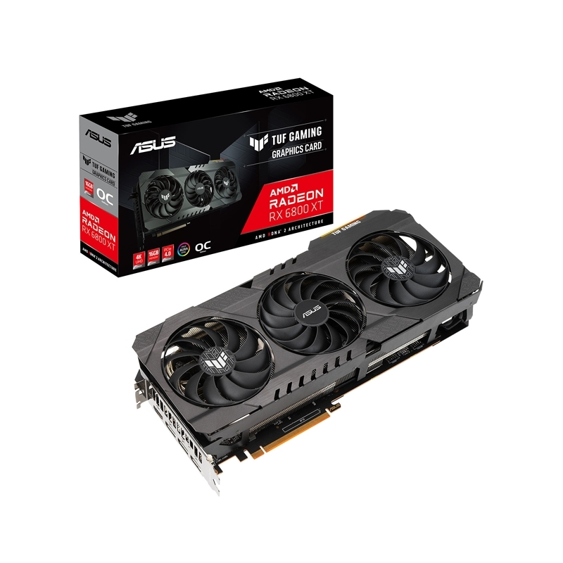 Tarjeta de video Asus RX 6800 XT - 1 Tarjeta de video Asus RX 6800 XT - 1