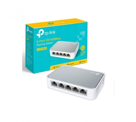 TP-LINK 5 puertos 10/100 mbps  - 1
