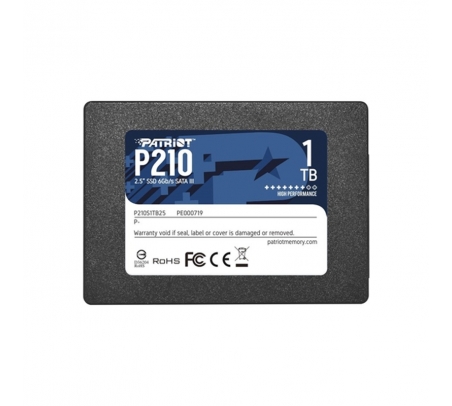 Disco Sólido 1TB SATA3 2.5 P210 PATRIOT  - 1