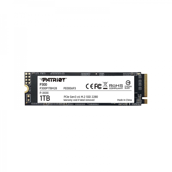 Disco Sólido 1TB M.2 NVME PCIE GEN3 P300 PATRIOT - 1