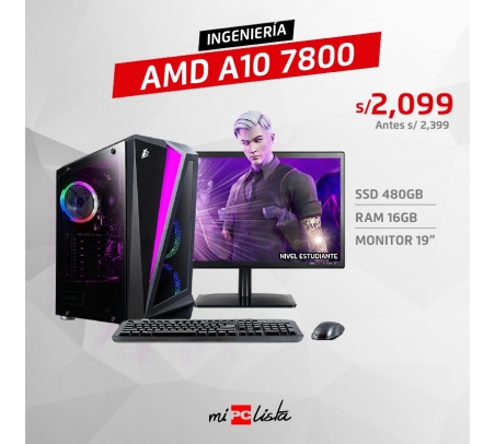 Computadora AMD A10 7800  - 1