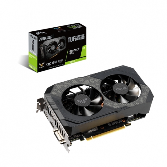 Tarjeta de video ASUS GTX 1660TI OC 6GB GDDR6  - 1