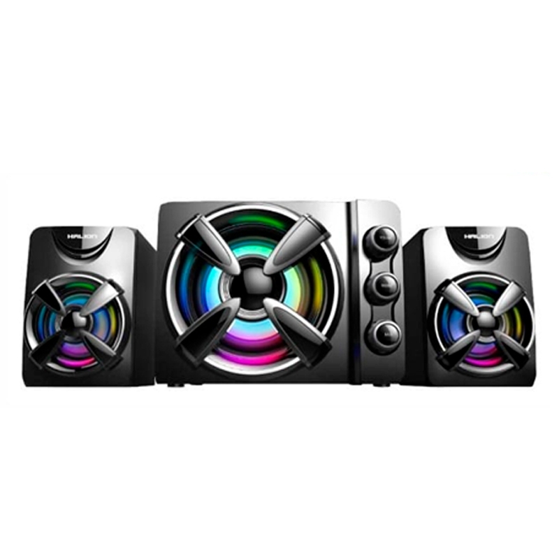 Parlantes Gamer Halion HA-S287 - LED 2.1 - USB  - 1