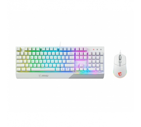 Kit Teclado + Mouse Gamer MSI Vigor GK30 RGB  - 1