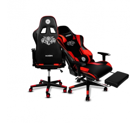 SILLA GAMER XION ENIGMA ROJO/NEGRO  - 1