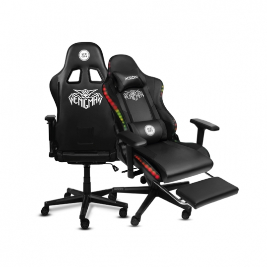 SILLA GAMER XION ENIGMA RGB NEGRO  - 1