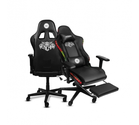 SILLA GAMER XION ENIGMA RGB NEGRO  - 1