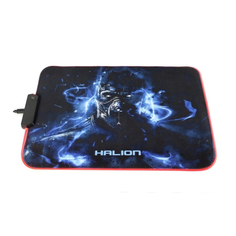 Mouse Pad Gamer RGB HALION MP-14  - 1