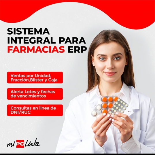 Punto de Venta - Sistema Integral para Farmacia ERP - 1