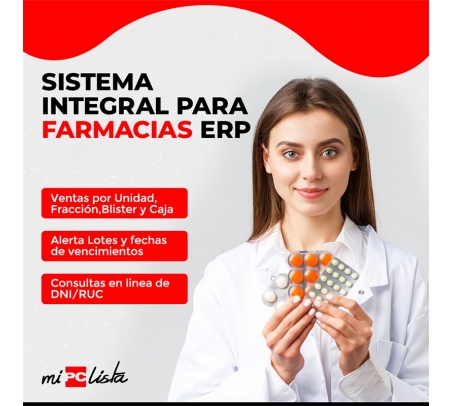Punto de Venta - Sistema Integral para Farmacia ERP  - 1