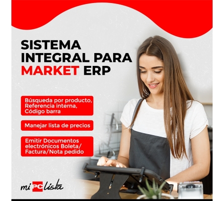 Punto de Venta - Sistema Integral para Market ERP  - 1