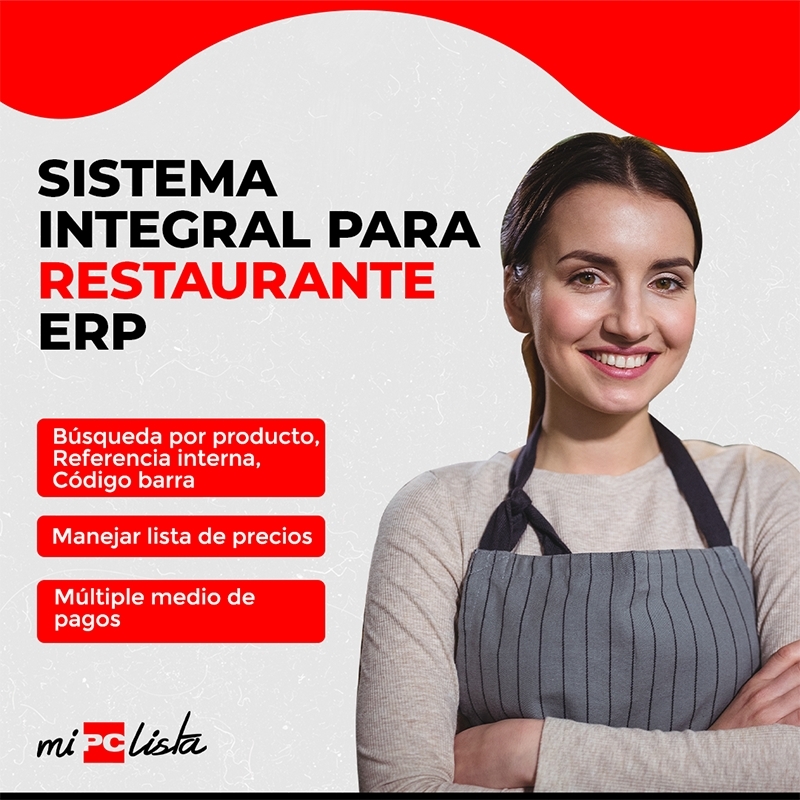 Punto de Venta - Sistema Integral para Restaurante ERP - 1 Punto de Venta - Sistema Integral para Restaurante ERP - 1