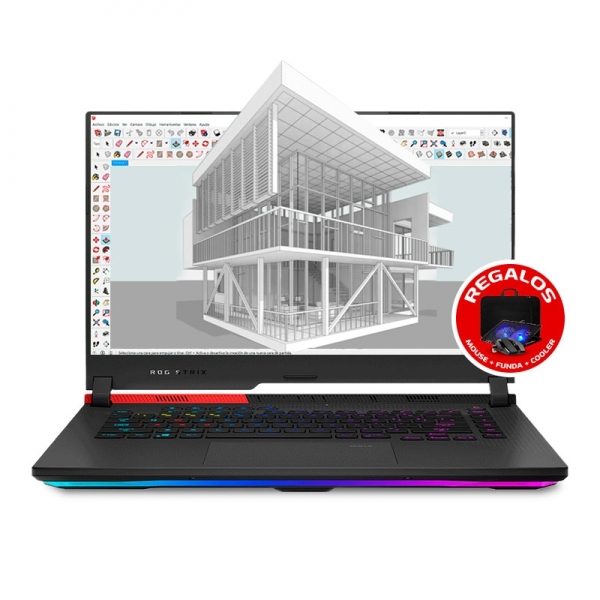 Laptops Asus Strix G17 Gaming 17.3" Ryzen 9 6900HX  - 1