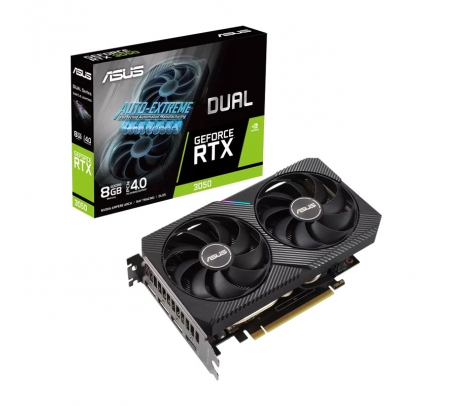 Tarjeta de video RTX3050 8GB GDDR6 ASUS DUAL GEFORCE  - 1