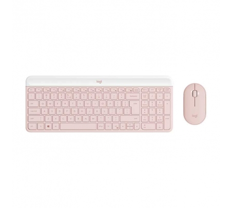Kit Teclado + Mouse Inalámbricos Slim Combo MK470  - 1