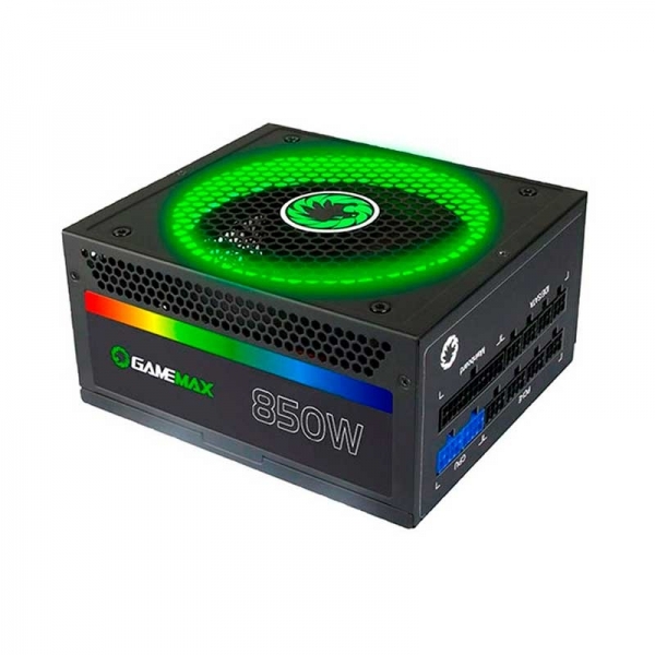 Fuente de poder Gamemax 850W Modular 80 Plus Gold - 1