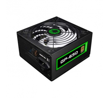 Fuente de poder Gamemax GP 650W 80 Plus Bronze APFC  - 1