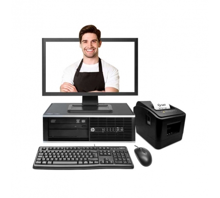 Computadora HP 6305 AMD A4 5300B + Ticketera Térmica  - 1