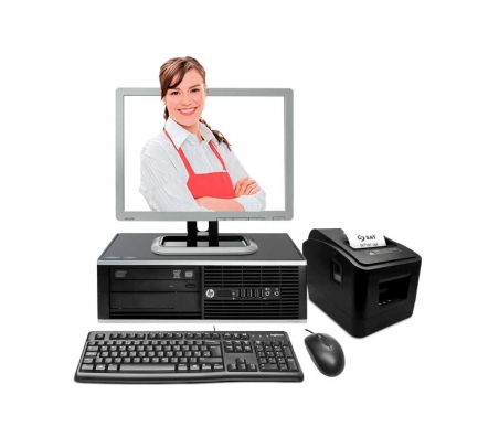 Computadora HP 6305 AMD A4 5300B + Ticketera Térmica  - 1