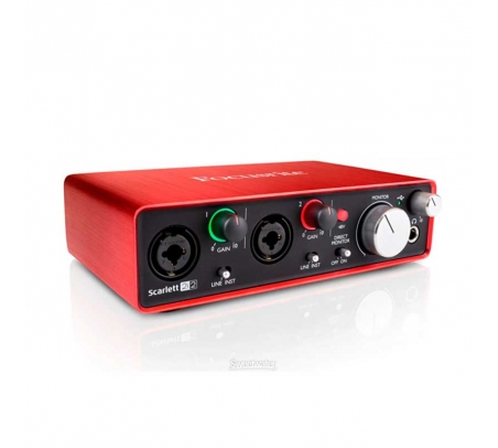 Focusrite Scarlett 2i2  USB  - 1