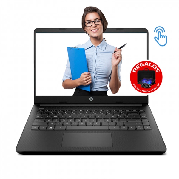 Laptop HP Notebook 14-FQ, Ryzen 7-5700U 14" TOUCH  - 1