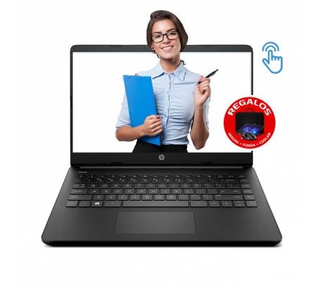 Laptop HP Notebook 14-FQ, Ryzen 7-5700U 14" TOUCH  - 1