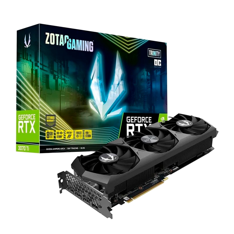 Tarjeta de video RTX 3070 Ti NVIDIA 8 GB GDDR6X  - 1