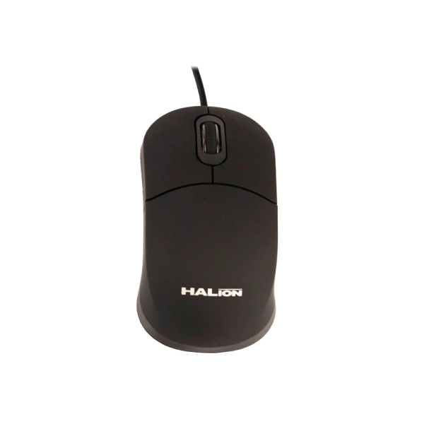 Mouse HALION HA-M814  Optico Cable USB  - 1