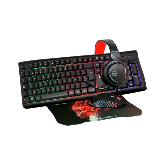 Combo Gamer 4 en 1 Halion  HA-880C Pantro  - 1