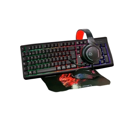 Combo Gamer 4 en 1 Halion  HA-880C Pantro  - 1