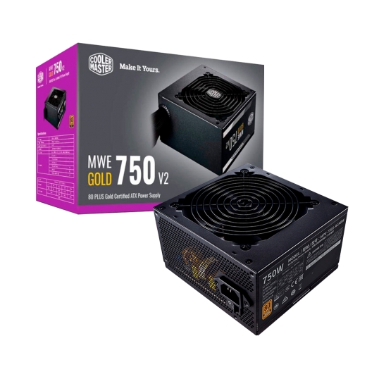 Fuente de poder Cooler Master MWE 750 V2 BRONZE - 1